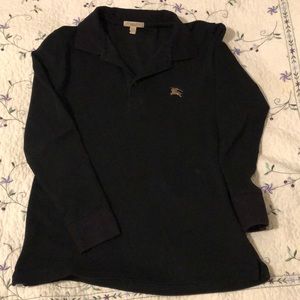 Burberry Black long sleeve shirt size small